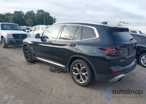 2022 BMW X3 Sdrive30I from USA, damaged, VIN 5UX43DP0XN9L36150
